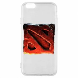 Чехол для iPhone 6/6S Dota 2 3d Logo - PrintSalon
