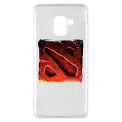 Чехол для Samsung A8 2018 Dota 2 3d Logo - PrintSalon