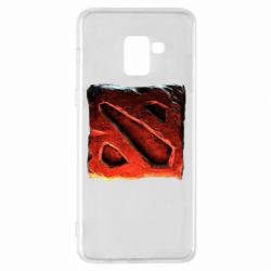 Чехол для Samsung A8+ 2018 Dota 2 3d Logo - PrintSalon