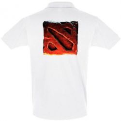 Мужское поло Dota 2 3d Logo - PrintSalon