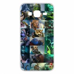 Чехол для Samsung J3 2016 Dota 2 characters