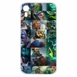 Чехол для iPhone XR Dota 2 characters