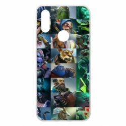 Чехол для Xiaomi Redmi 7 Dota 2 characters - PrintSalon
