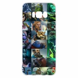 Чехол для Samsung S8 Dota 2 characters - PrintSalon