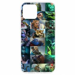 Чехол для iPhone 12 Dota 2 characters - PrintSalon
