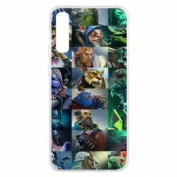 Чехол для Samsung A50 Dota 2 characters - PrintSalon