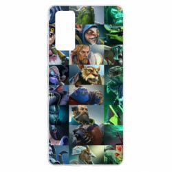 Чехол для Samsung S20 FE Dota 2 characters - PrintSalon