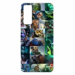 Чехол для Huawei P Smart 2021 Dota 2 characters - PrintSalon