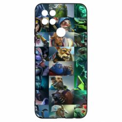Чехол для Oppo A15s/A15 Dota 2 characters - PrintSalon