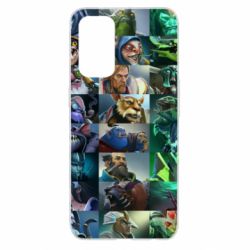 Чехол для Oppo Reno 5 4G Dota 2 characters - PrintSalon