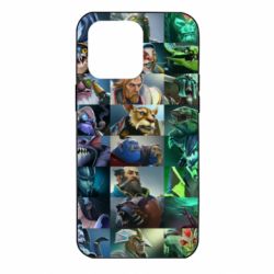 Чехол для iPhone 14 Pro Max Dota 2 characters - PrintSalon