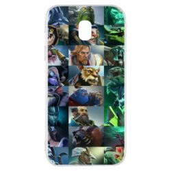 Чехол для Samsung J3 2017 Dota 2 characters - PrintSalon