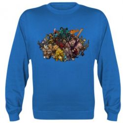 Cвитшот Dota 2 "Everybody here" - PrintSalon