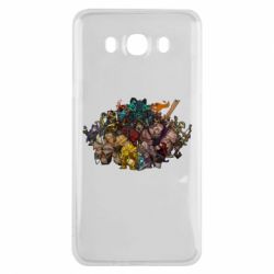 Чехол для Samsung J7 2016 Dota 2 "Everybody here" - PrintSalon