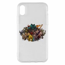 Чехол для iPhone X/Xs Dota 2 "Everybody here" - PrintSalon