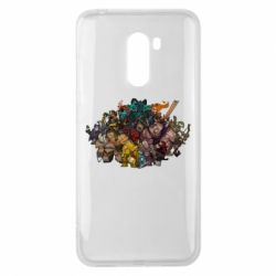 Чехол для Xiaomi Pocophone F1 Dota 2 "Everybody here" - PrintSalon