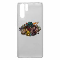 Чехол для Huawei P30 Pro Dota 2 "Everybody here" - PrintSalon