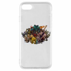 Чехол для iPhone SE 2020 Dota 2 "Everybody here" - PrintSalon
