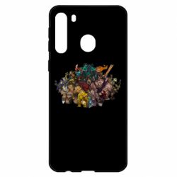 Чехол для Samsung A21 Dota 2 "Everybody here" - PrintSalon
