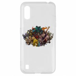 Чехол для Samsung A01/M01 Dota 2 "Everybody here" - PrintSalon