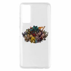 Чехол для Huawei P Smart 2021 Dota 2 "Everybody here" - PrintSalon