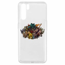 Чехол для Oppo A91/Reno3 Dota 2 "Everybody here" - PrintSalon