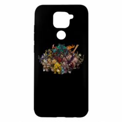 Чехол для Xiaomi Redmi Note 9/Redmi 10X Dota 2 "Everybody here" - PrintSalon