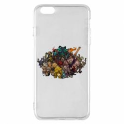 Чехол для iPhone 6 Plus/6S Plus Dota 2 "Everybody here" - PrintSalon