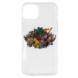 Чехол для iPhone 14 Plus Dota 2 "Everybody here" - PrintSalon