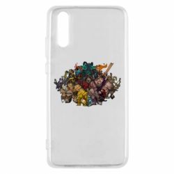 Чехол для Huawei P20 Dota 2 "Everybody here" - PrintSalon