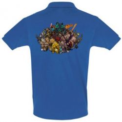 Мужское поло Dota 2 "Everybody here" - PrintSalon