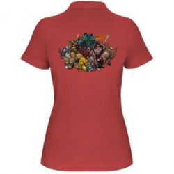 Женское поло Dota 2 "Everybody here" - PrintSalon