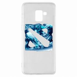 Чохол для Samsung A8+ 2018 Dota 2 Fan Art (Logo) - PrintSalon