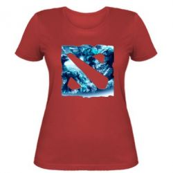 Жіноча футболка Dota 2 Fan Art (Logo) - PrintSalon