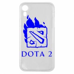 Чехол для iPhone XR Dota 2 Fire