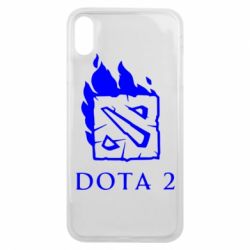 Чехол для iPhone Xs Max Dota 2 Fire - PrintSalon