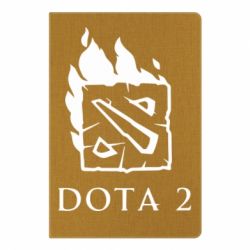 Блокнот с принто Dota 2 Fire - PrintSalon