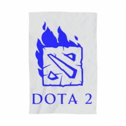 Полотенце с принтом Dota 2 Fire - PrintSalon