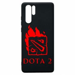 Чехол для Huawei P30 Pro Dota 2 Fire - PrintSalon