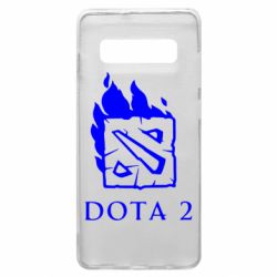 Чехол для Samsung S10+ Dota 2 Fire - PrintSalon