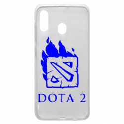 Чехол для Samsung A30 Dota 2 Fire - PrintSalon