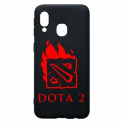 Чехол для Samsung A40 Dota 2 Fire - PrintSalon