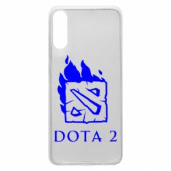 Чехол для Samsung A70 Dota 2 Fire - PrintSalon