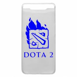 Чехол для Samsung A80 Dota 2 Fire - PrintSalon