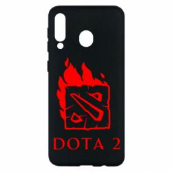 Чехол для Samsung M30 Dota 2 Fire - PrintSalon