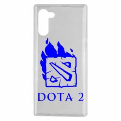 Чехол для Samsung Note 10 Dota 2 Fire - PrintSalon