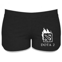 Женские шорты Dota 2 Fire - PrintSalon
