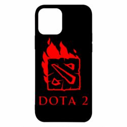 Чехол для iPhone 12 Dota 2 Fire - PrintSalon