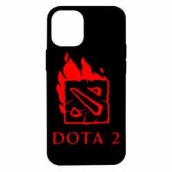 Чехол для iPhone 12 mini Dota 2 Fire - PrintSalon
