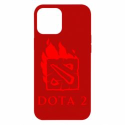 Чехол для iPhone 12 Pro Max Dota 2 Fire - PrintSalon
